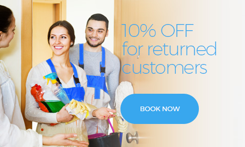  London returned customers cleaning service offer