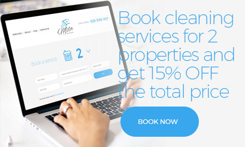  London offer cleaning for 2 properties and get 15 off the total price